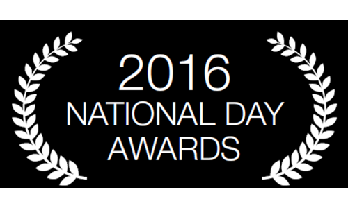 National Day Awards 2016