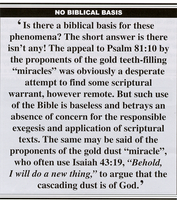 All that glitters is not gold