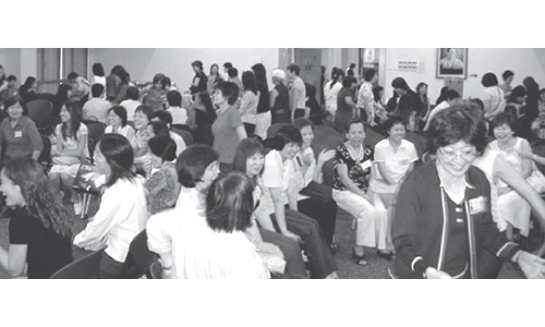 Church kindergartens, child care centres hold first get-together for staff