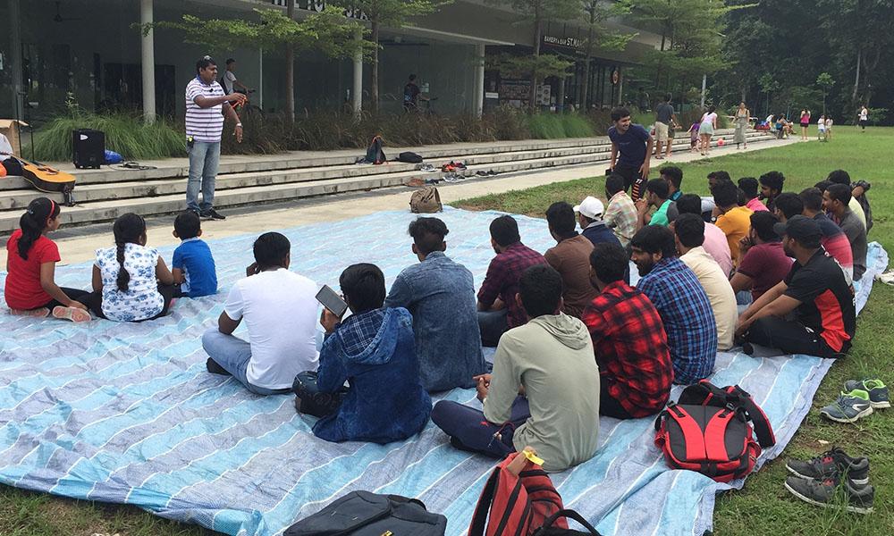 Serving the Telugu-speaking Indian community in Singapore
