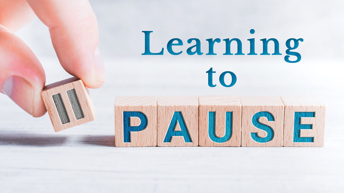 Learning to pause