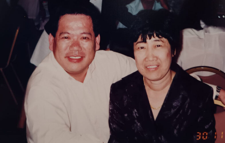 Mr & Mrs Lui in their younger days