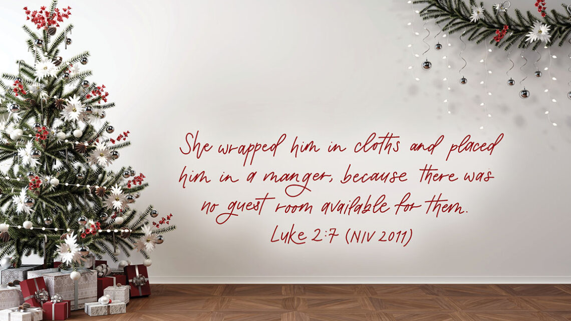 Welcome Christ to our living rooms this Christmas!