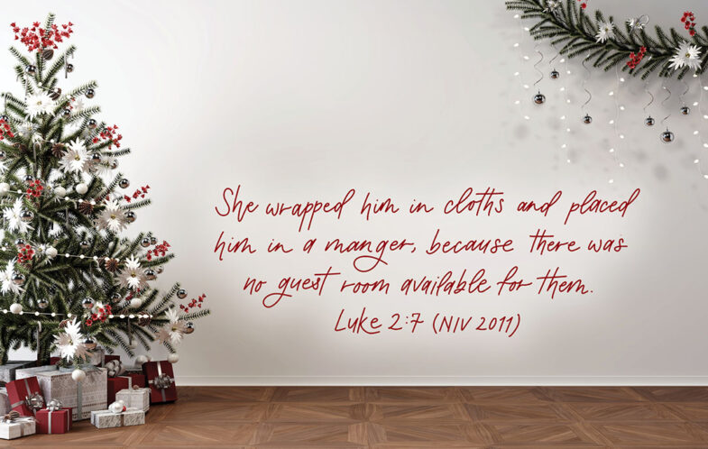 Welcome Christ to our living rooms this Christmas!