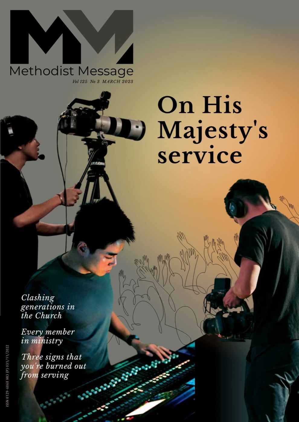 Methodist Message March 2023 cover