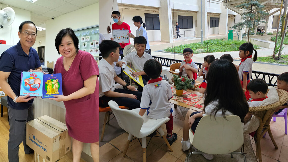 Christian Fellowship students pilot Reading Buddy programme with community
