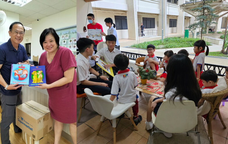 Christian Fellowship students pilot Reading Buddy programme with community