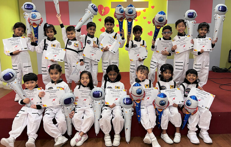 Preschoolers explore the wonders of God’s creation through Space Buds Programme
