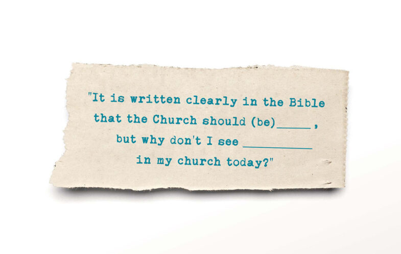 In search of authentic Christian community