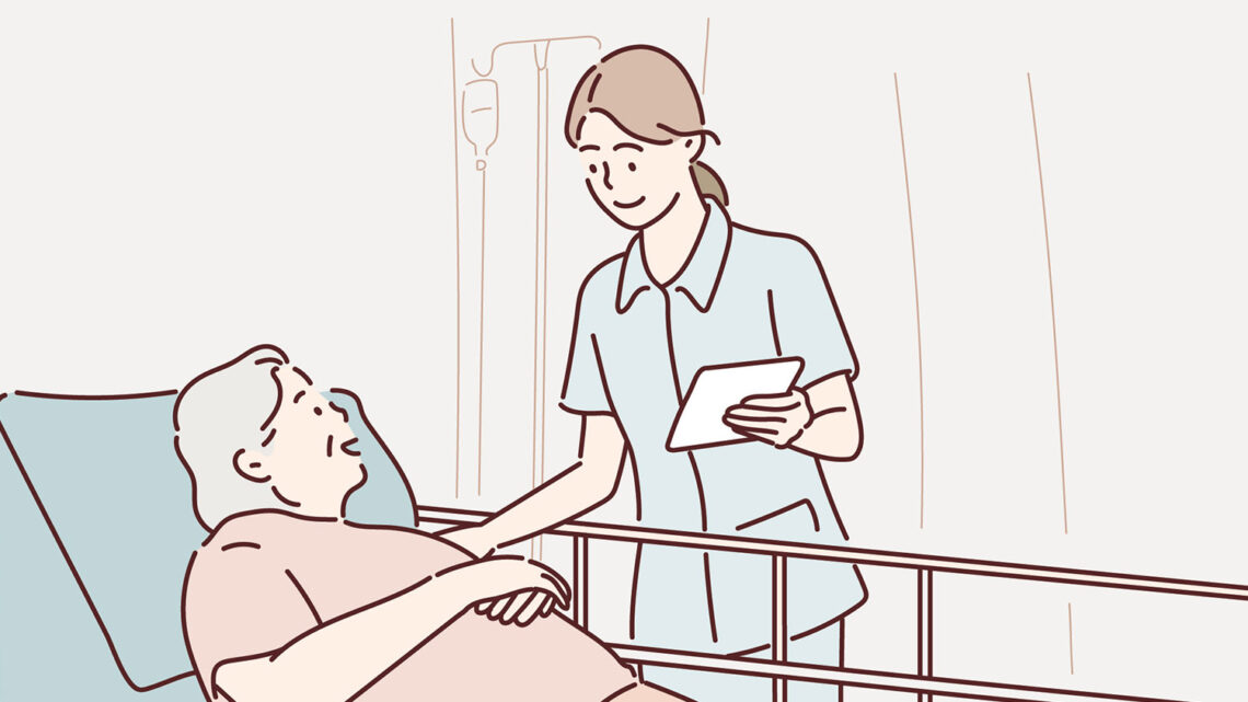 Even though my illness was a trial to you