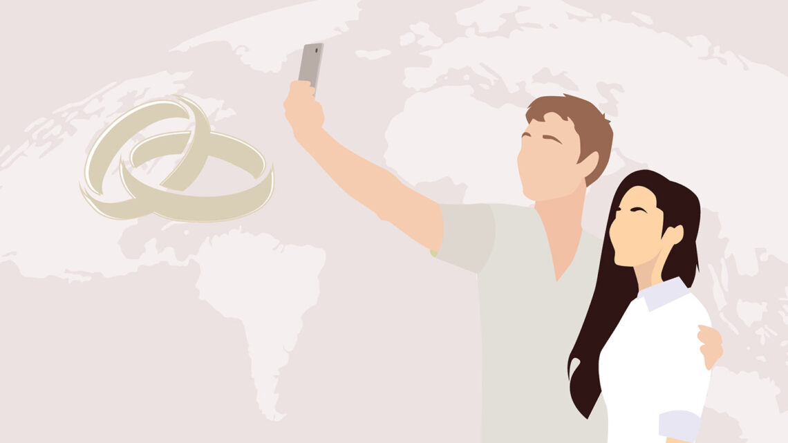 Growing love that transcends countries and cultures