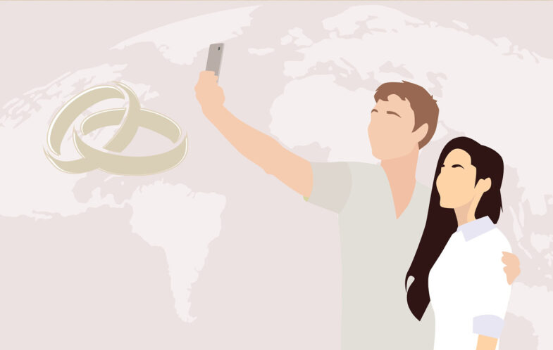Growing love that transcends countries and cultures
