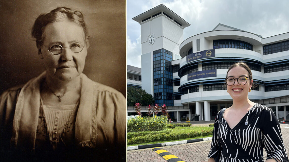Zara Blackmore retraces third great-grandaunt Sophia’s footsteps