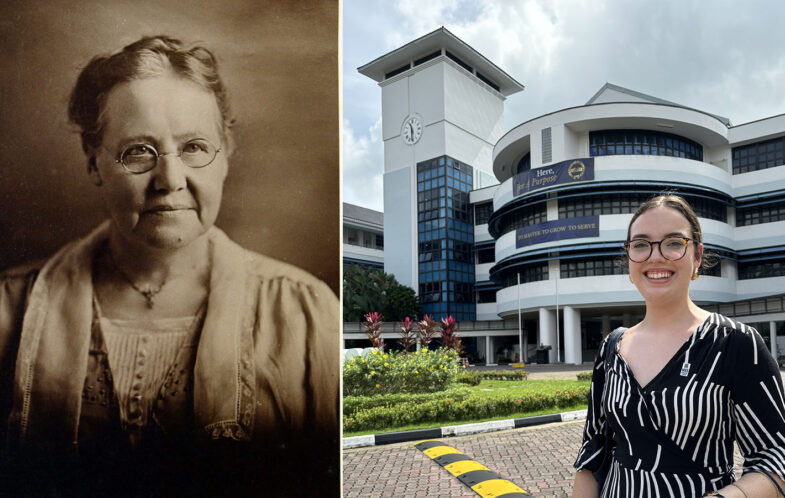 Zara Blackmore retraces third great-grandaunt Sophia’s footsteps