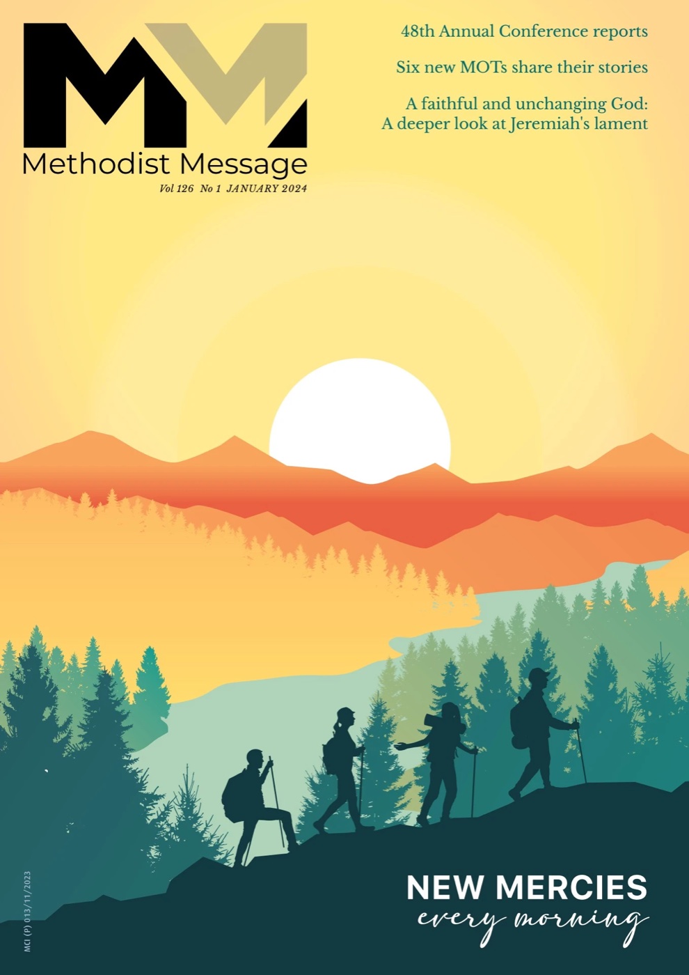 Methodist Message January 2024 cover