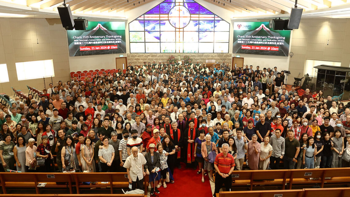 Charis Methodist Church consecrates its new building at 35th Anniversary service