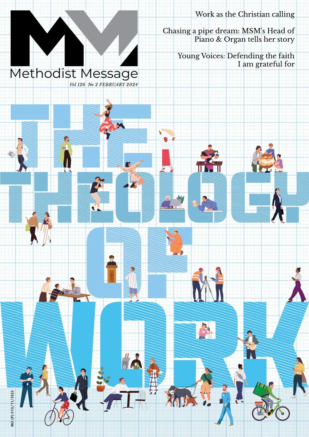 Methodist Message February 2024 cover