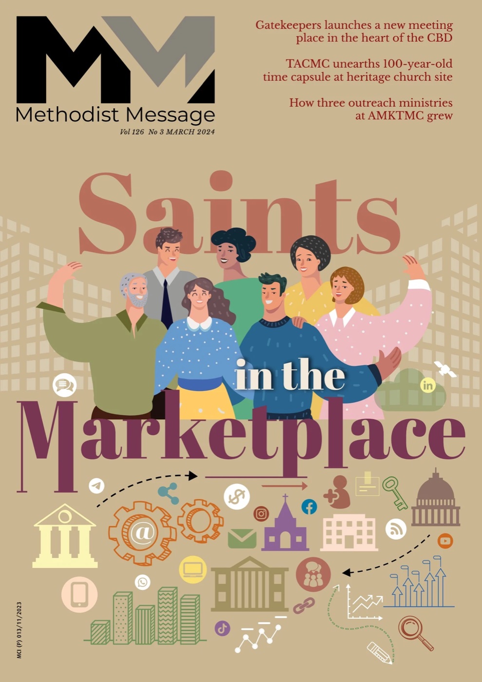 Methodist Message March 2024 cover