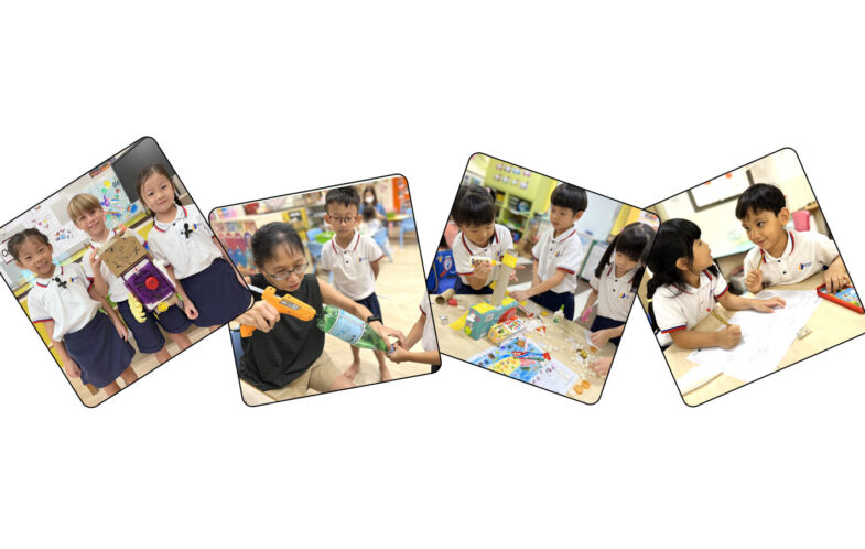 Methodist Preschool students design solutions to solve environmental problems
