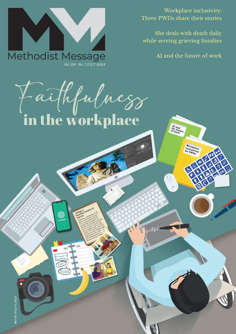 Methodist Message July 2024 cover