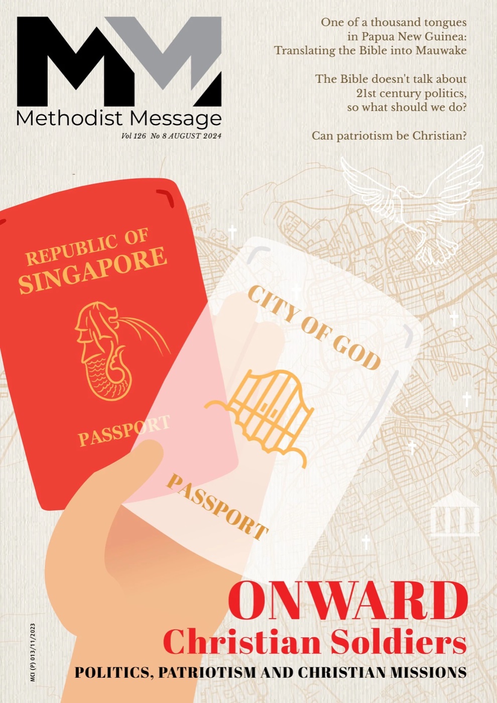 Methodist Message August 2024 cover
