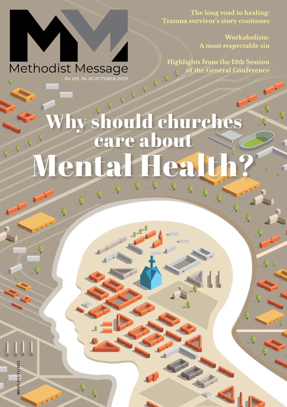 Methodist Message October 2024 cover