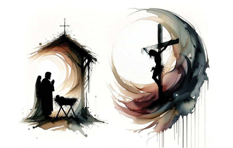 From crib to cross: Love came down, love so amazing