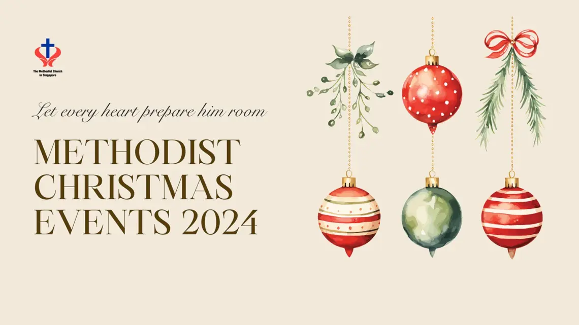 Let every heart prepare him room: Methodist Christmas events 2024