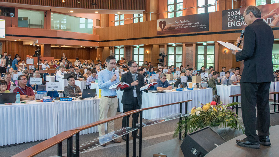 An ageing congregation and use of AI in churches among challenges in next quadrennium, says outgoing TRAC President