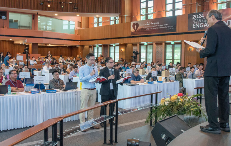 An ageing congregation and use of AI in churches among challenges in next quadrennium, says outgoing TRAC President