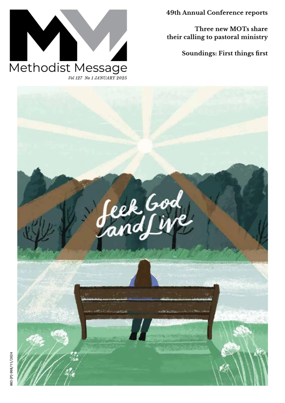 Methodist Message January 2025 cover