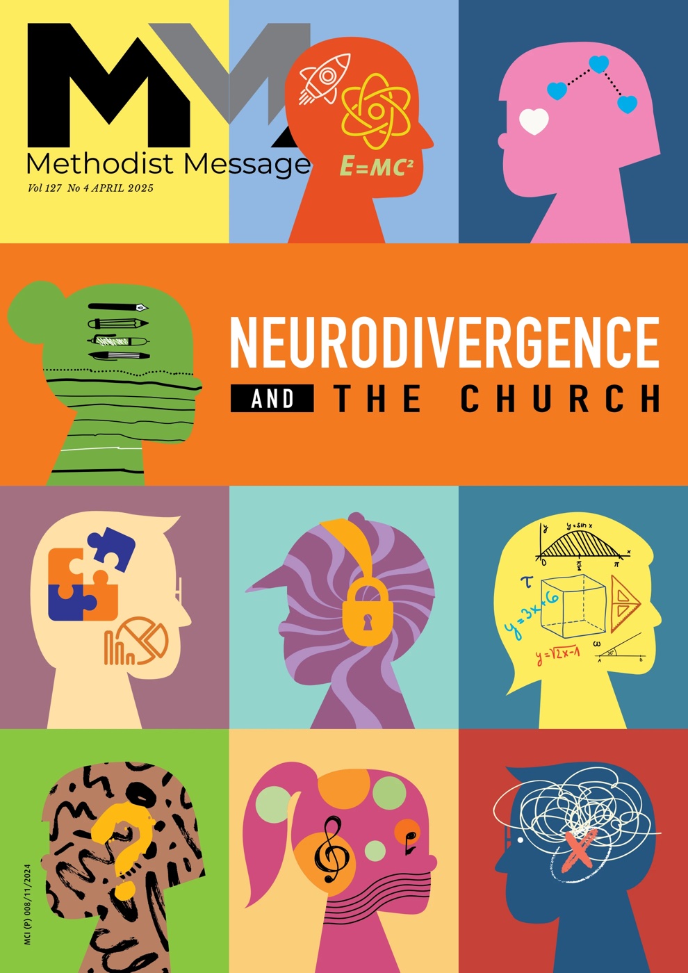 Methodist Message April 2025 cover