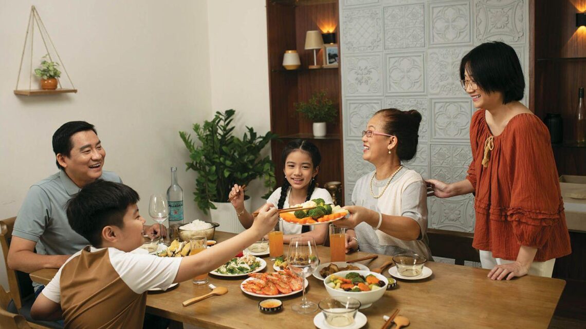 Is true worship also learning to sit at a table together as a family?