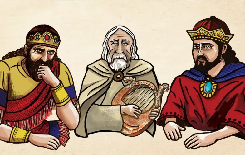 A leadership roundtable with three kings—Saul, David and Solomon