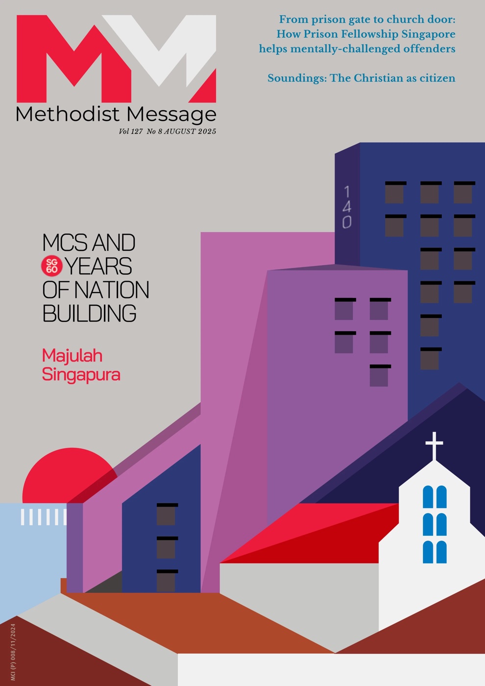 Methodist Message August 2025 cover