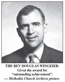 Ex-missionary Douglas Wingeier honoured