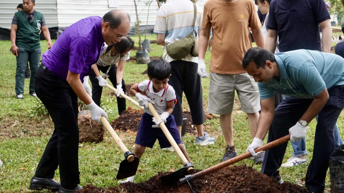 140 trees planted by Methodists—a commitment to creation care