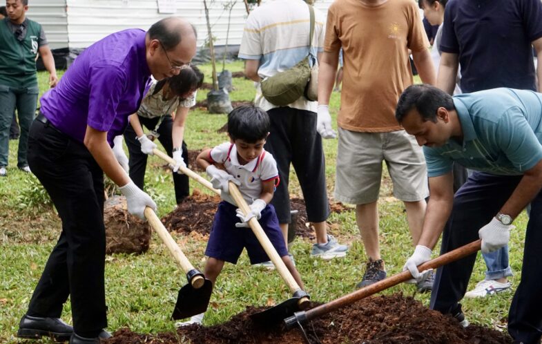 140 trees planted by Methodists—a commitment to creation care