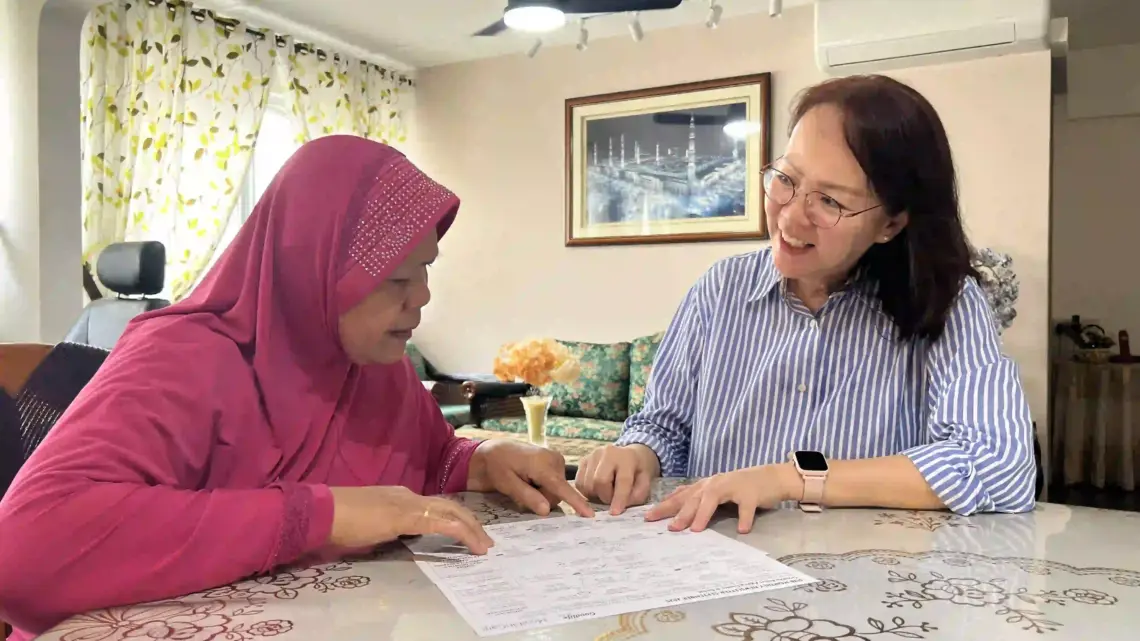 The Healing Nation AI platform connects volunteers with opportunities to support seniors