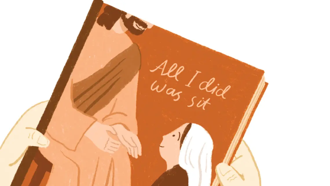 All I did was sit: A Christmas story based on Luke 10:38-42