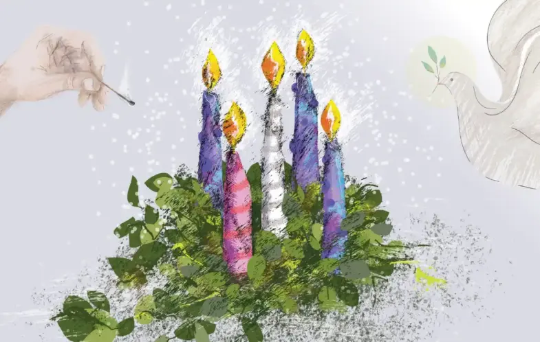 Lighting the Advent candles: A family liturgy for the season of waiting
