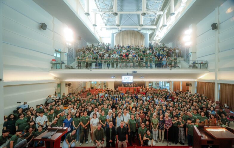 Five words, one story: SKMC marks 25 years of faith and grace
