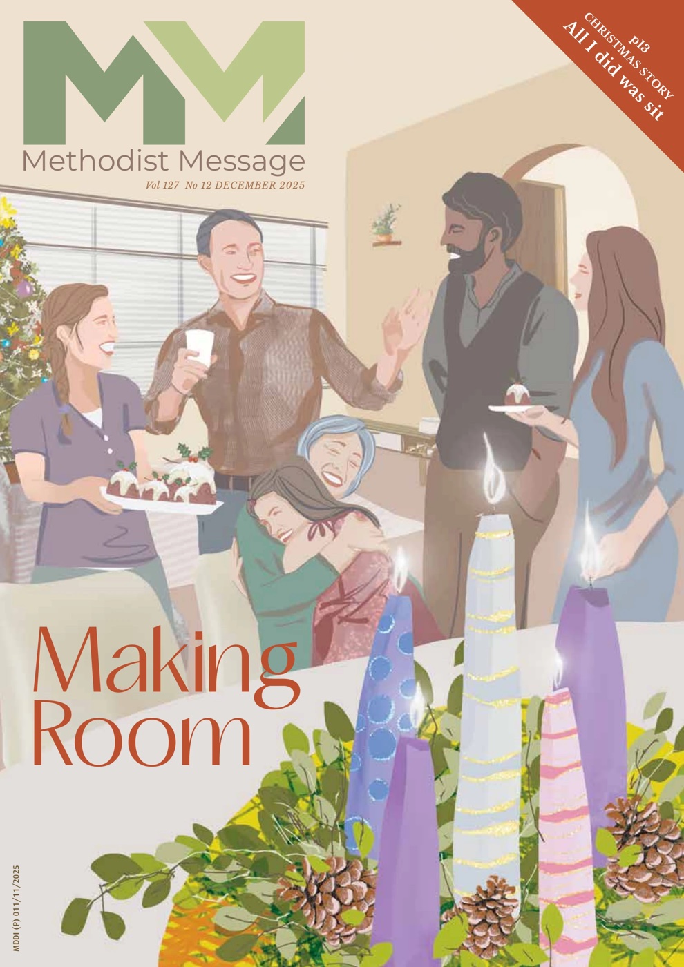 Methodist Message December 2025 cover