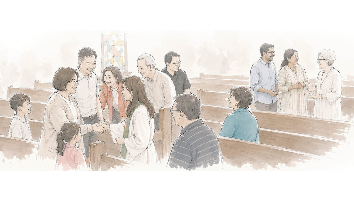 Passing the peace of Christ: More than a Sunday greeting