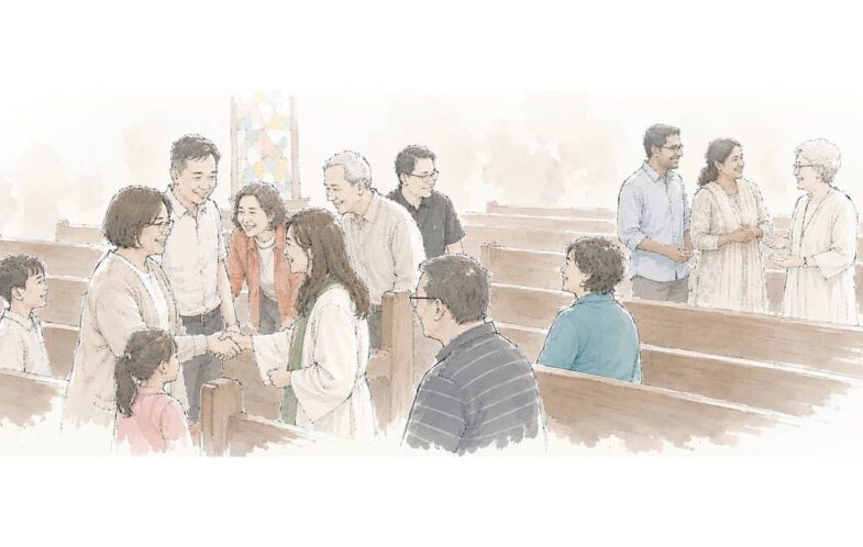 Passing the peace of Christ: More than a Sunday greeting