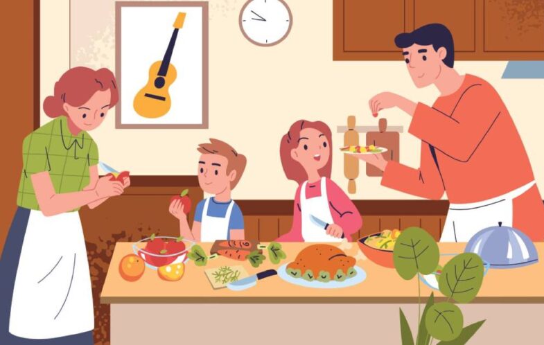 Modelling the family, both earthly and spiritual