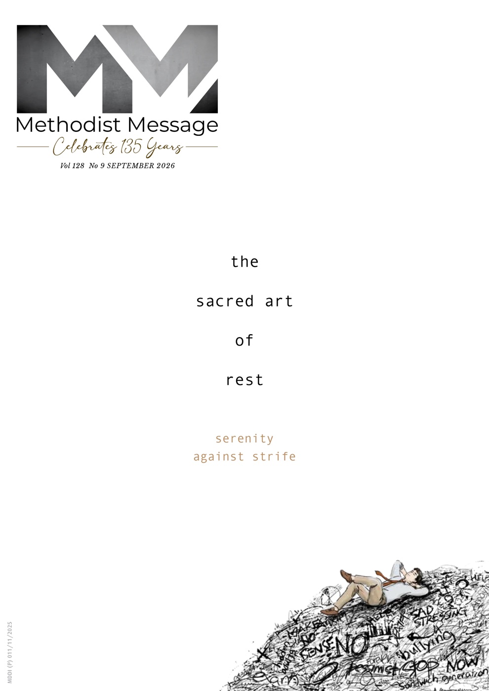 Methodist Message September 2026 cover